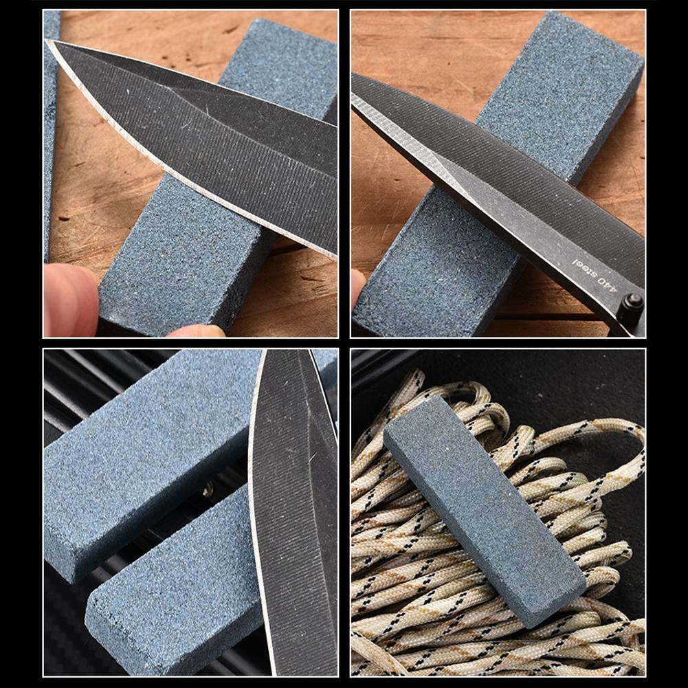 Sharpening Stone Whetstone - New 240# Professional Knife Sharpener Black