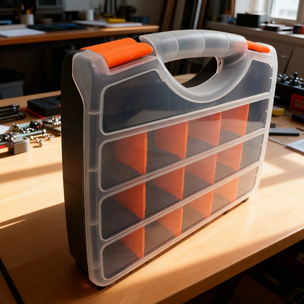 Tools Box For Workshop - Multipurpose Workshop Organizers Containers 12pcs Removable