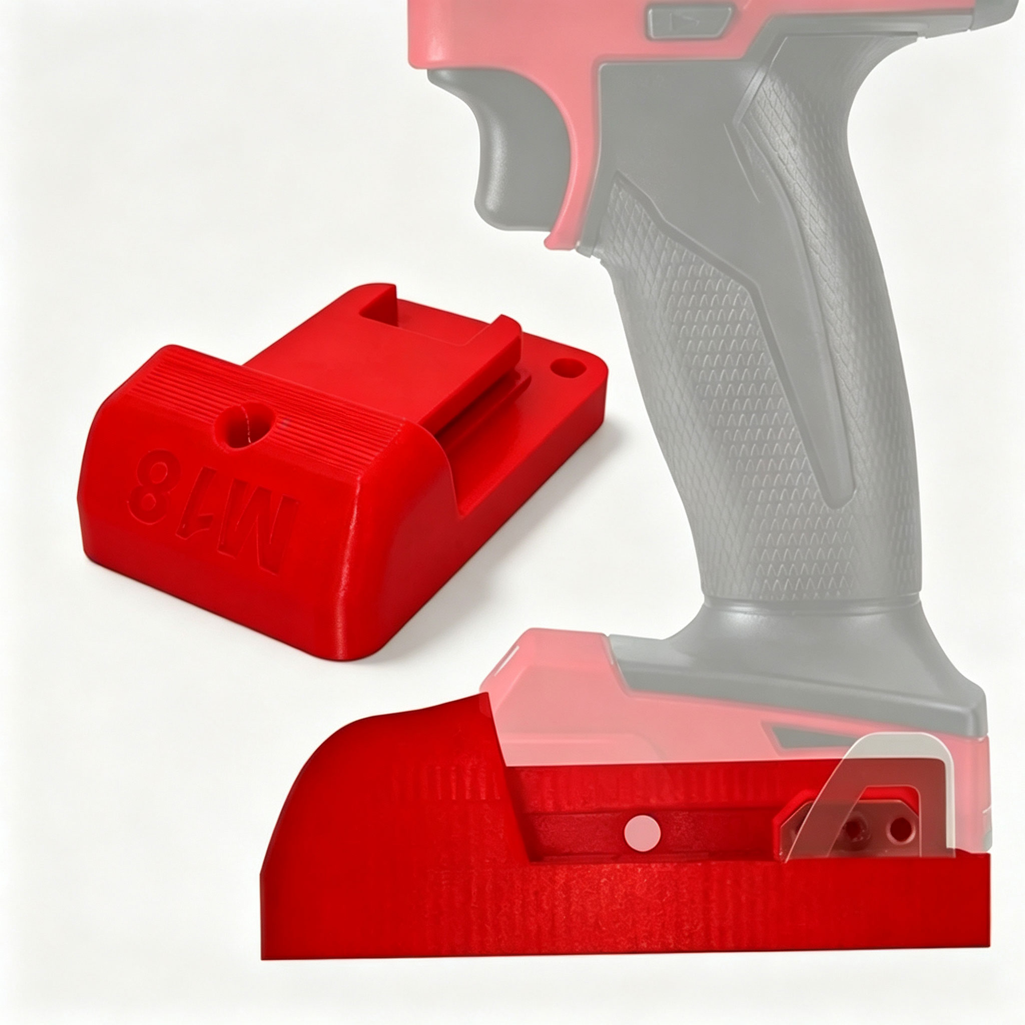 Power Tools In Workshop - Inflator Wall Mount Bracket Compatible with