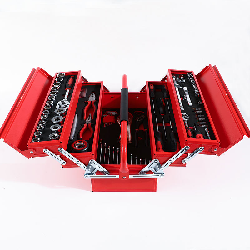 Tools Box For Workshop - 18'' Portable Double Handle Tool Box