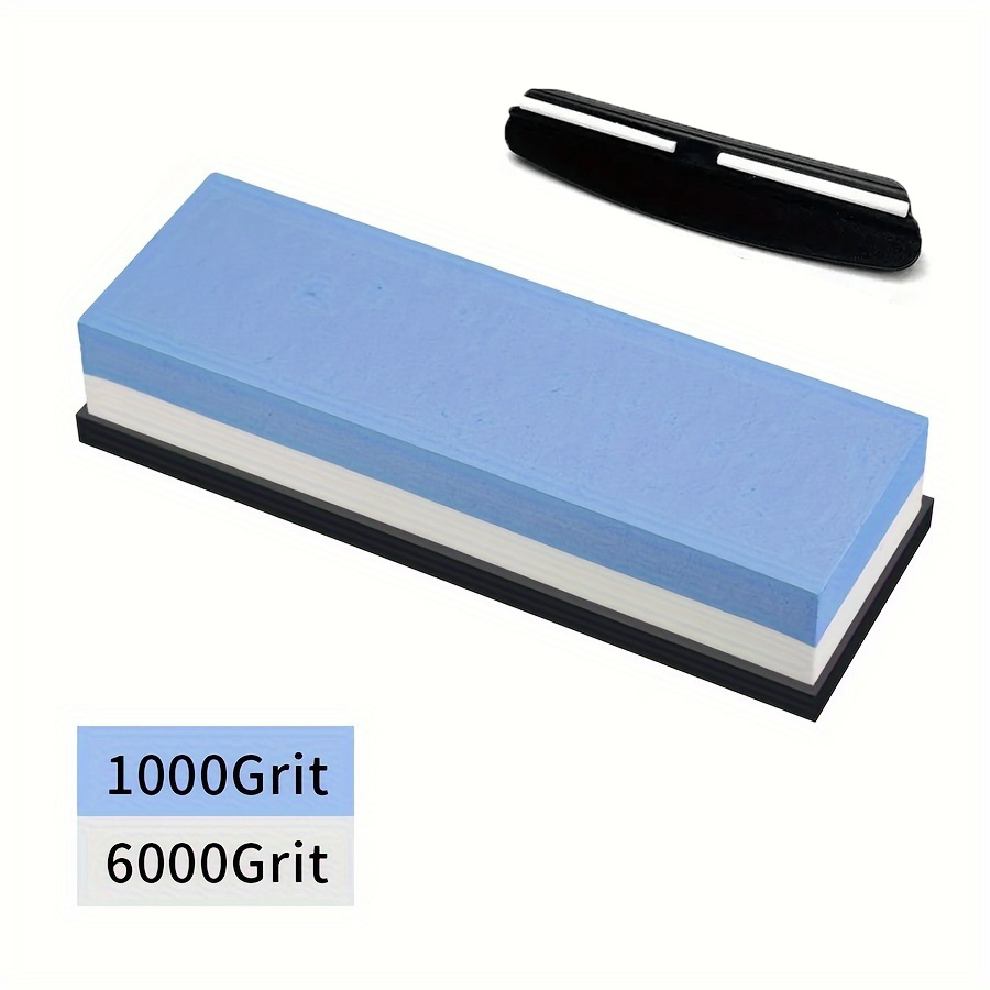 Sharpening Stone Whetstone - High quality sharpening stone,Dual-Sided1000/6000 Grit Sharpener