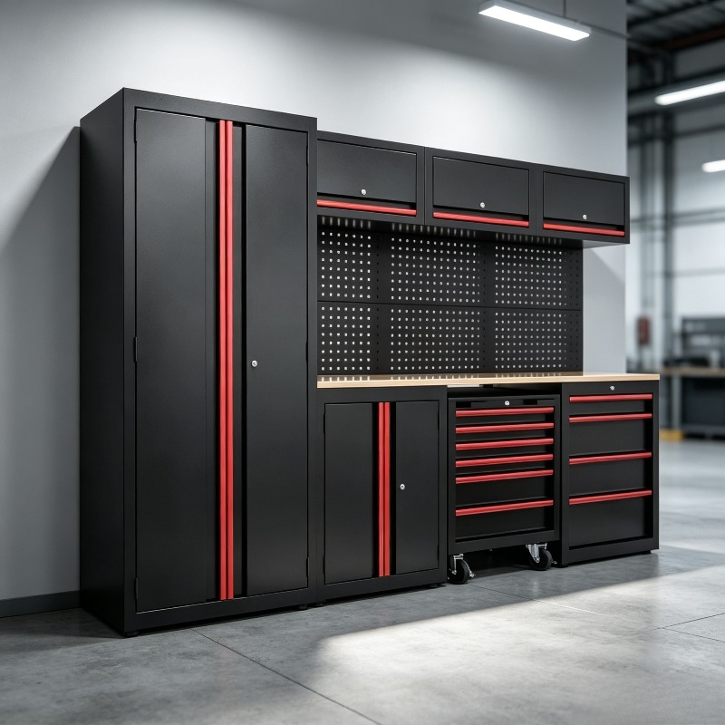 Tools Box For Workshop - Customizable Workshop Workstation Tool Cabinet Group