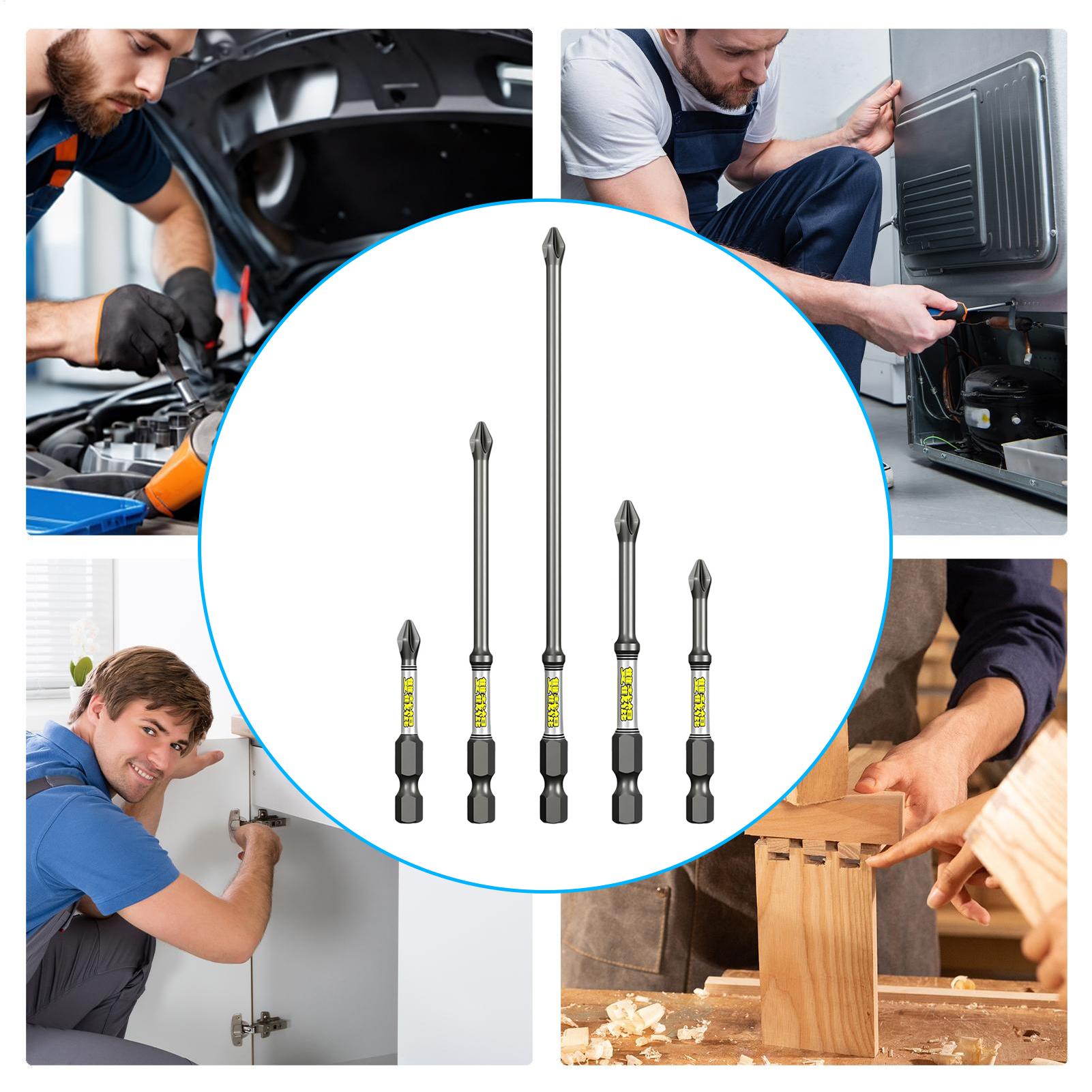 Drill Screwdriver Bit Set 5-Pi - đánh giá và giá Tools Of Workshop