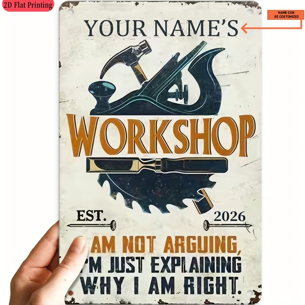 [2D Flat] 1pc Custom Name Work - đánh giá và giá Workshop Tools Name