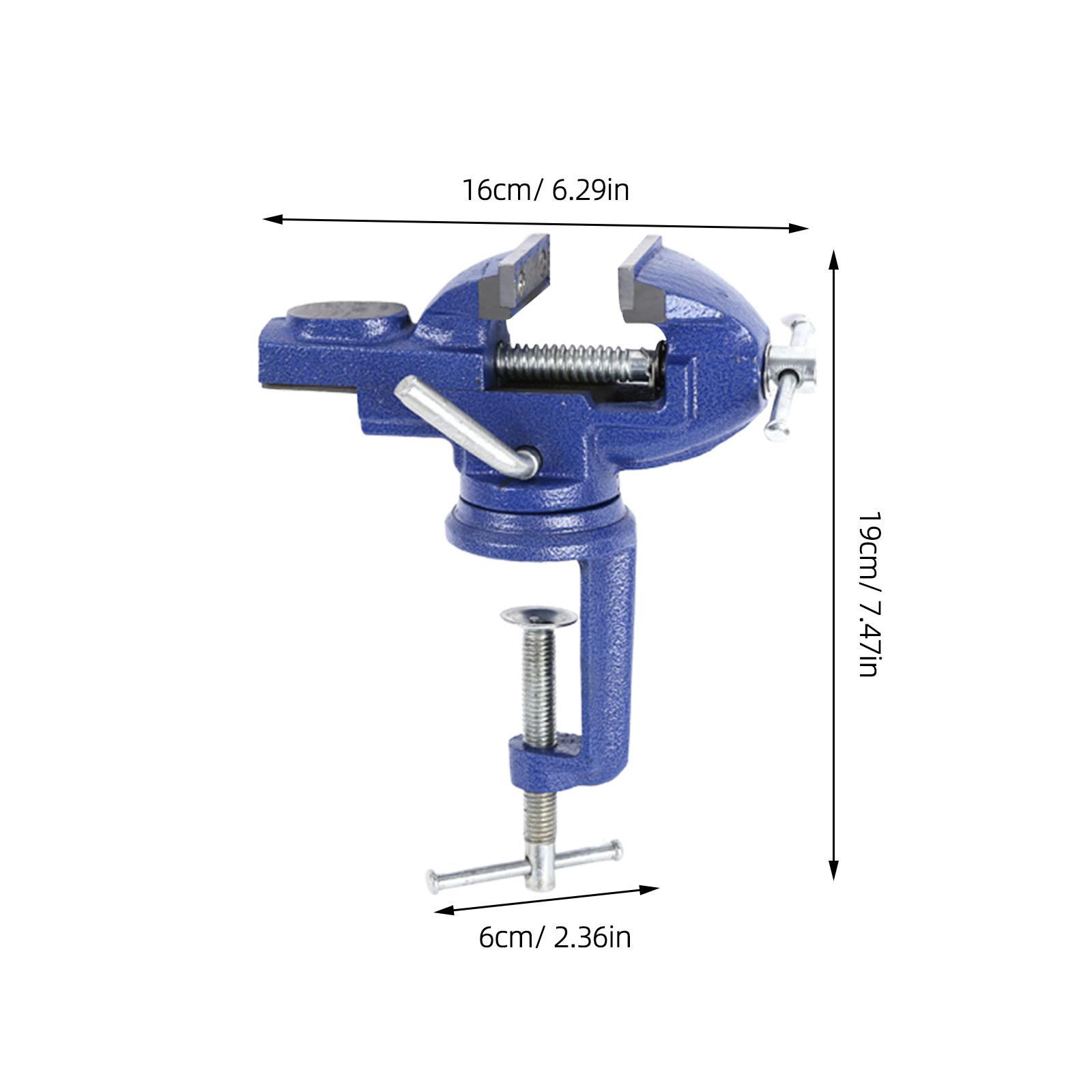 60Mm Mini Rotating Table Vise  - đánh giá và giá Bench Vise Swivel