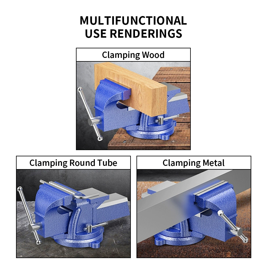 Heavy Duty 3 Inch Bench Vise 4 - đánh giá và giá Bench Vise Swivel