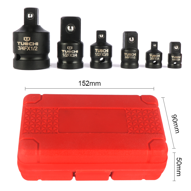 6PCS Impact Socket Wrench Adap - đánh giá và giá Tools Box For Workshop