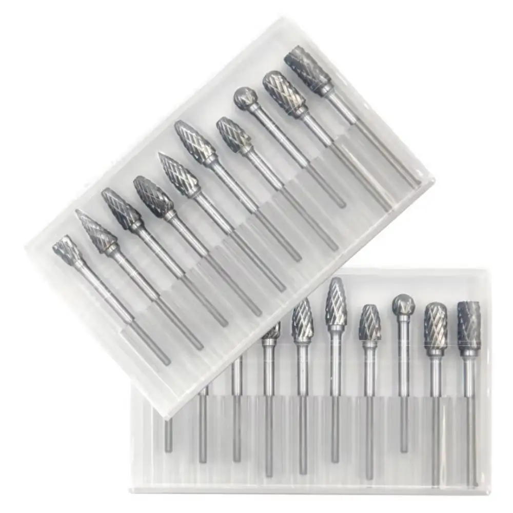 10PCS Carbide Rotary Burr Set  - đánh giá và giá Sharpening Stone Whetstone