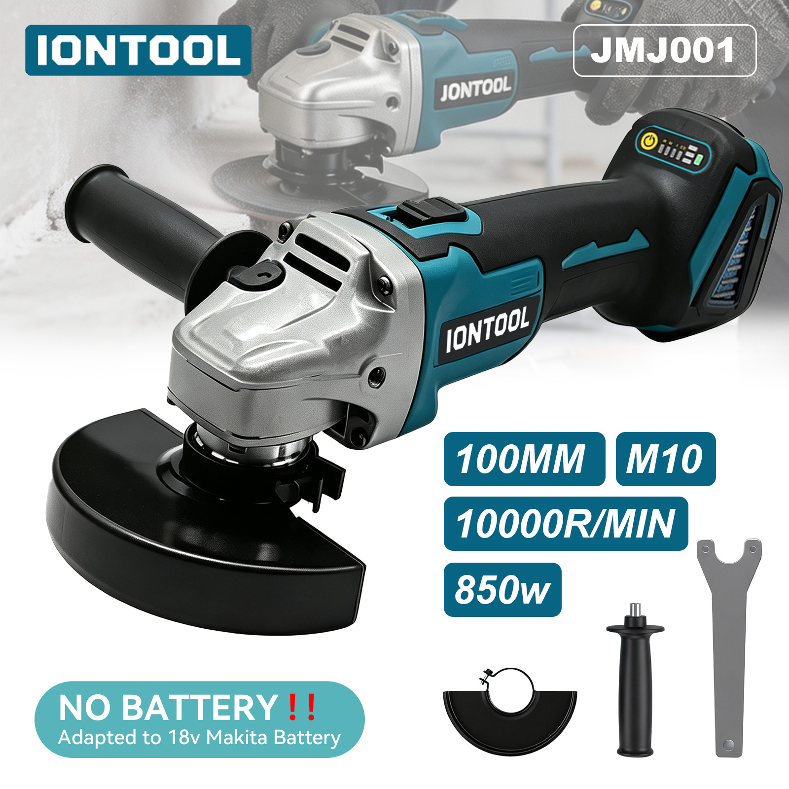 IONTOOL Cordless Angle Grinder - đánh giá và giá Tools For Fabrication Workshop