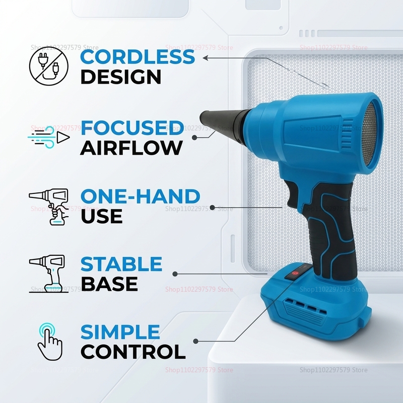 18V Brushless Cordless Air Dus - đánh giá và giá Power Tools In Workshop