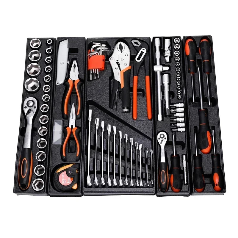 Tool Set Iron Box With 3 Drawe - đánh giá và giá Workshop Tools Price