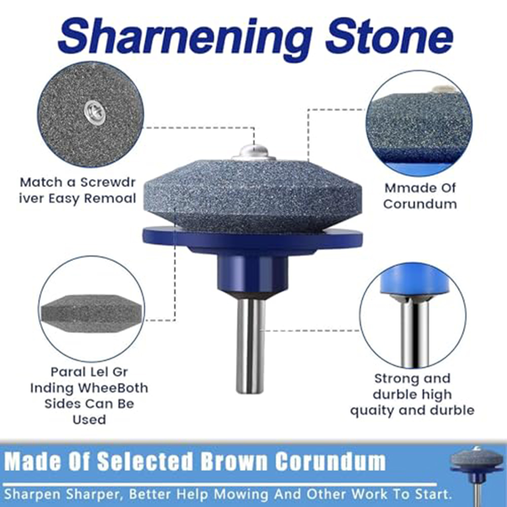 Universal Lawnmower Blade Shar - đánh giá và giá Sharpening Stone Whetstone