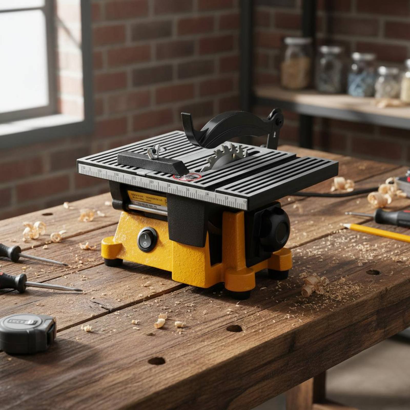Mini Table Saw Portable Miniat - đánh giá và giá Power Tools In Workshop