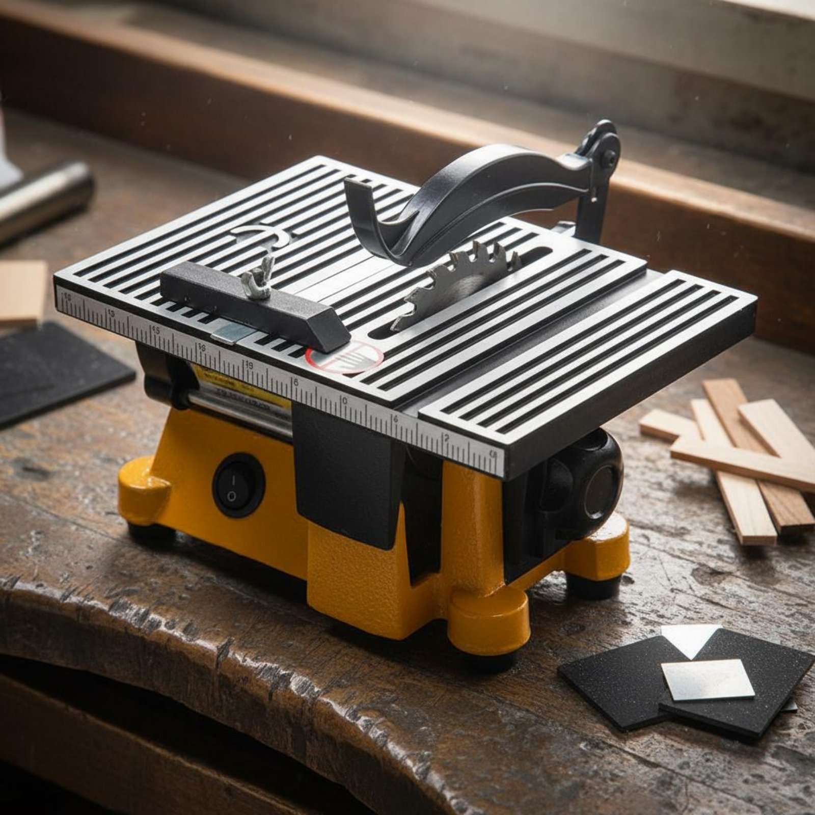 Mini Table Saw Portable Miniat - đánh giá và giá Power Tools In Workshop