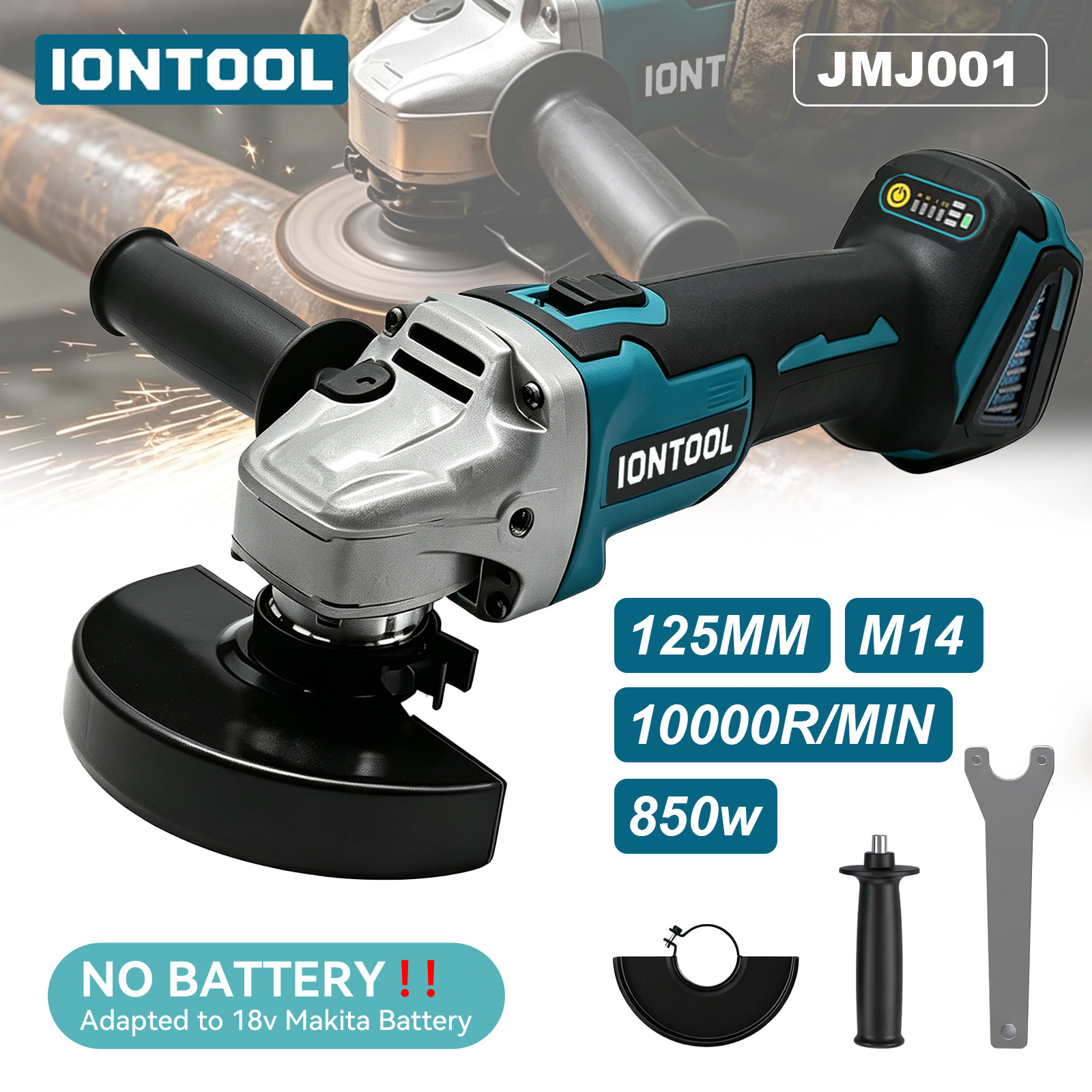 IONTOOL Cordless Angle Grinder - đánh giá và giá Tools For Fabrication Workshop