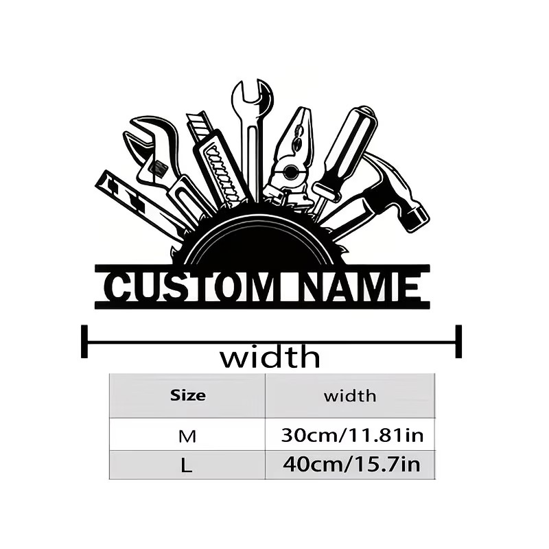 Custom Metal Tool Wall Art - P - đánh giá và giá Workshop Tools Name