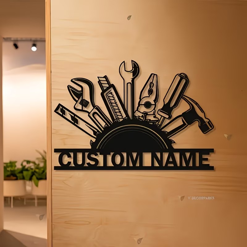 Custom Metal Tool Wall Art - P - đánh giá và giá Workshop Tools Name